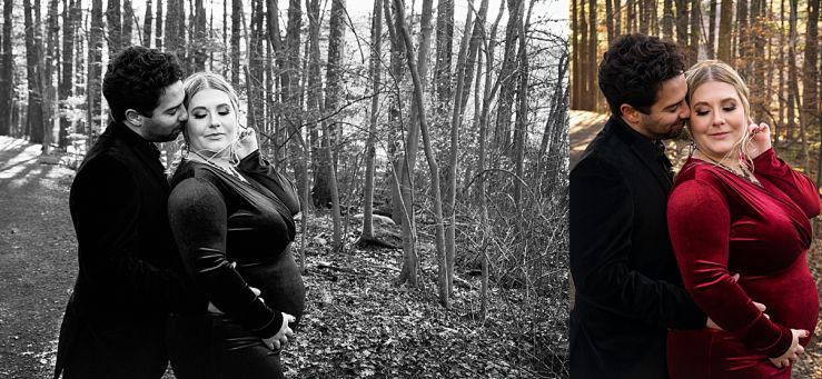 New Jersey Couple Maternity Session 